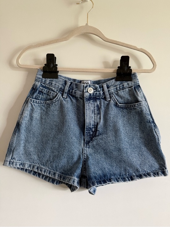 BDG Pants - BDG Denim High Waisted Button-Fly Carpenter Skate Shorts